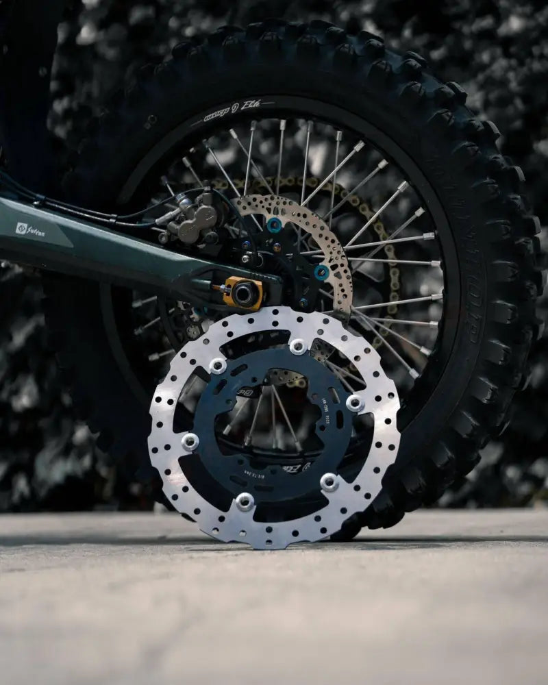 Warp9 Surron Ultra Bee 300mm Rotor and Caliper Bracket - Lithium Powersports