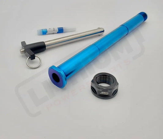 Warp9 Surron Ultra Bee Titanium Rear Axle - Lithium Powersports