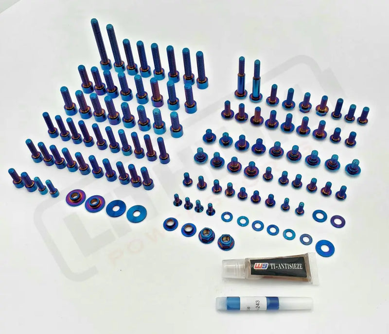 Warp9 Surron Ultra Titanium Chassis Kit - Titanium Bolts