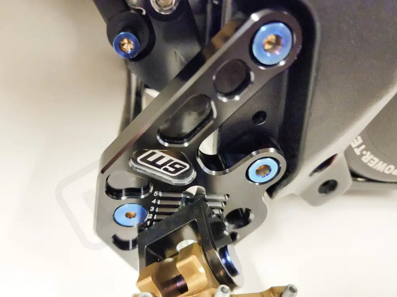 Warp9 Talaria Adjustable Foot Peg Mount - Footpeg Hardware