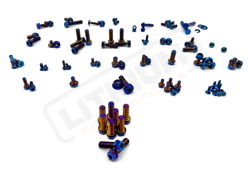 Warp9 Talaria Komodo Titanium Body Bolt Kit