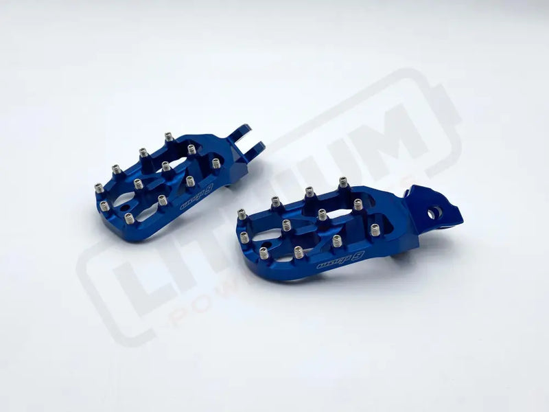 Warp9 Talaria / Sigma Elite Foot Pegs - Blue Anodized