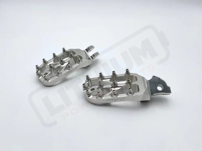 Warp9 Talaria / Sigma Elite Foot Pegs - Silver Anodized