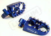 Warp9 Talaria / Sigma Foot Pegs - Blue - Footpegs