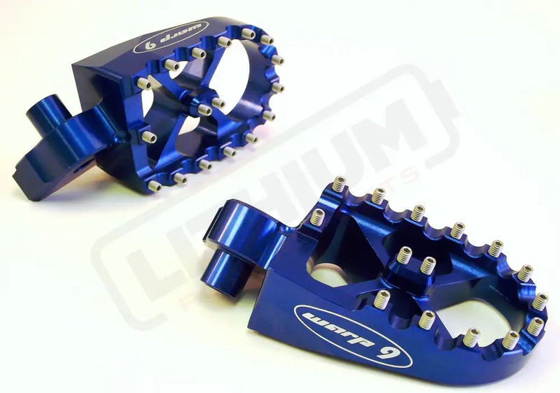 Warp9 Talaria / Sigma Foot Pegs - Blue - Footpegs