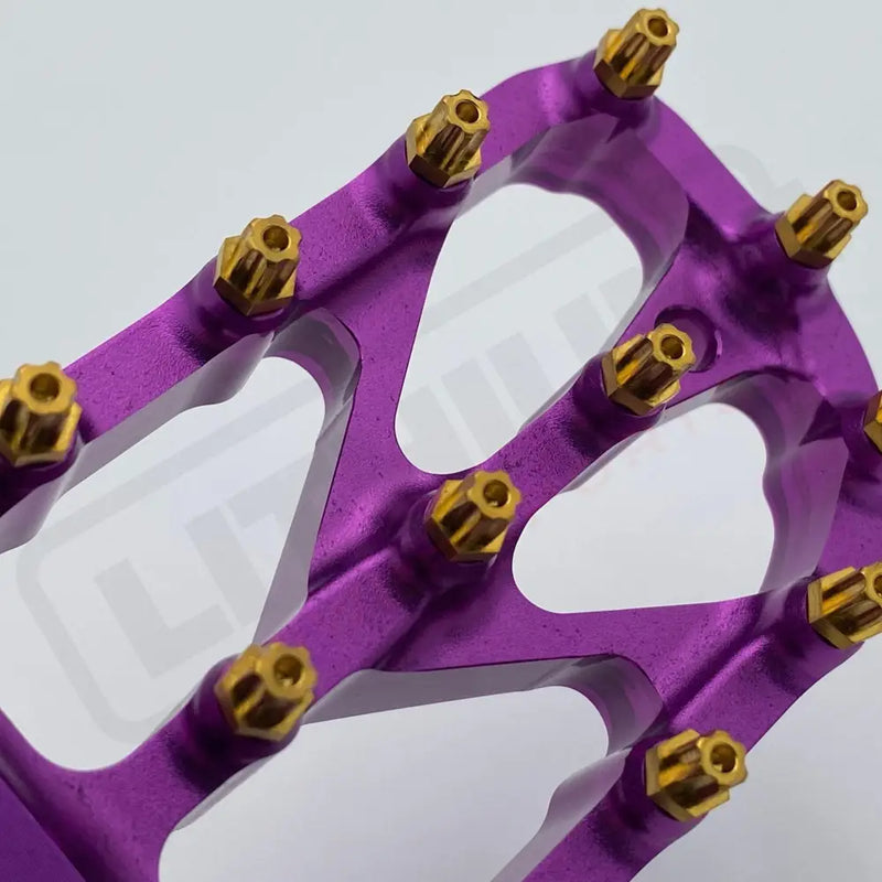 Warp9 Titanium Elite Foot Peg Screws - Lithium Powersports