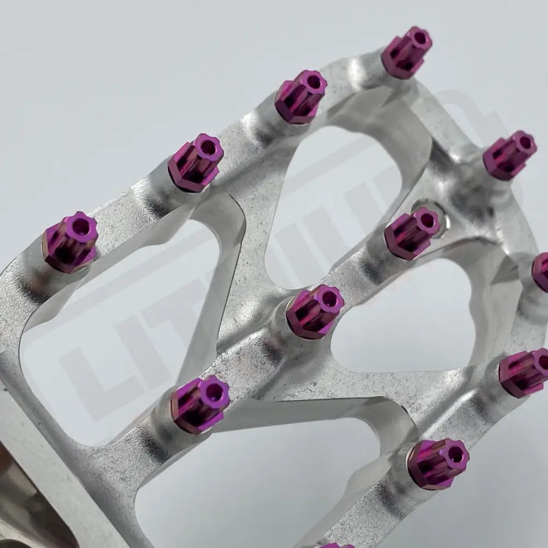 Warp9 Titanium Elite Foot Peg Screws - Lithium Powersports