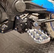Warp9 Ultra Bee Adjustable Foot Peg Mount - Lithium Powersports
