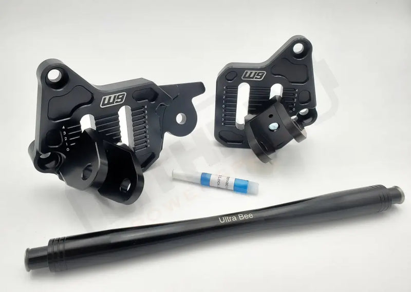 Warp9 Ultra Bee Adjustable Foot Peg Mount - Lithium Powersports