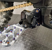 Warp9 Ultra Bee Adjustable Foot Peg Mount - Lithium Powersports