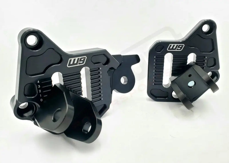 Warp9 Ultra Bee Adjustable Foot Peg Mount - Lithium Powersports