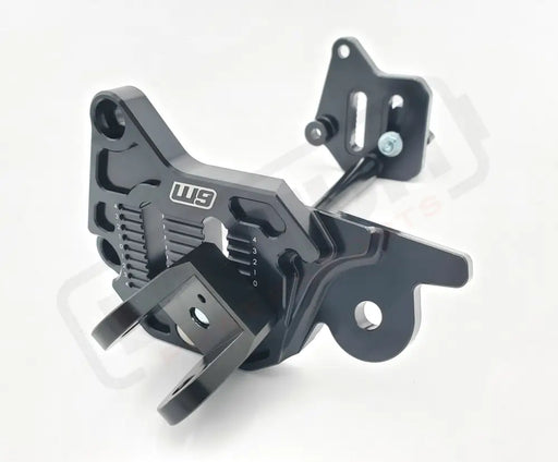 Warp9 Ultra Bee Adjustable Foot Peg Mount - Lithium Powersports