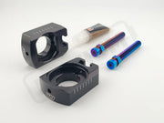 Warp9 Ultra Bee Axle Block - Black - Surron