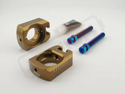 Warp9 Ultra Bee Axle Block - Magnesium - Surron