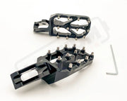 Warp9 Ultra Bee Elite Foot Pegs - Black - Footpegs