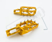Warp9 Ultra Bee Elite Foot Pegs - Gold - Footpegs
