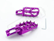 Warp9 Ultra Bee Elite Foot Pegs - Purple - Footpegs