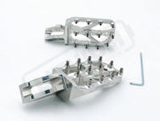 Warp9 Ultra Bee Elite Foot Pegs - Silver - Footpegs