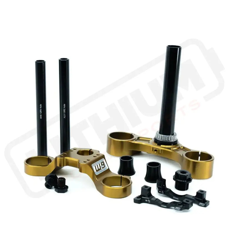 Warp9 Upgraded Triple Clamp For Fastace Forks - Lithium Powersports