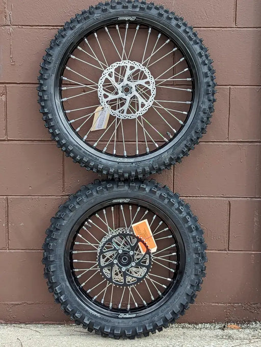 Warp9 Wheel Kit with Bridgestone M203/M204 Tires for Surron X Segway X160/260 - Lithium Powersports