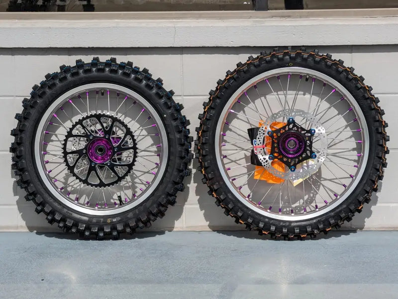 Warp9 Wheel Kits for Surron Ultra Bee 18" Rear 21" Front - Lithium Powersports