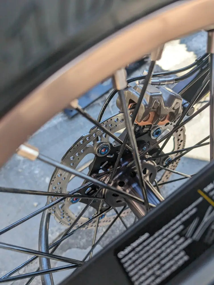 Warp9 Wheel Kits for Surron Ultra Bee 18" Rear 21" Front - Lithium Powersports