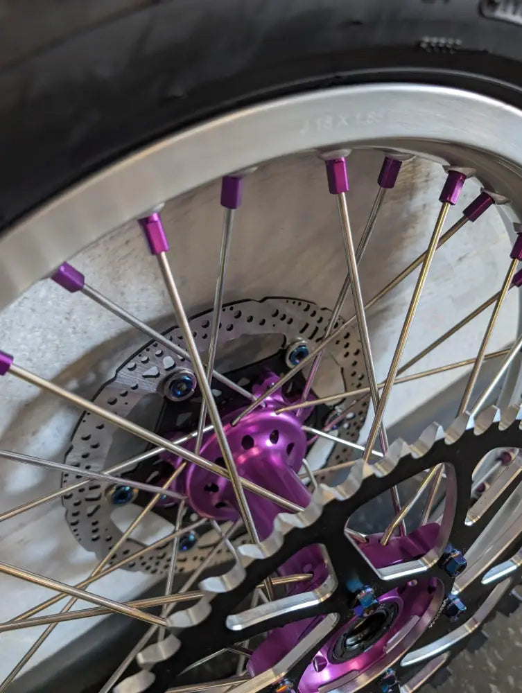 Warp9 Wheel Kits for Surron Ultra Bee 18" Rear 21" Front - Lithium Powersports