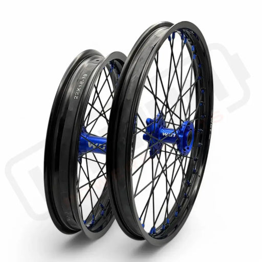 WGT Surron Ultra Bee 21’’-18’’ Wheels - Blue - Parts/Components