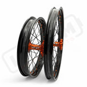 WGT Surron Ultra Bee 21’’-18’’ Wheels Orange Wheels