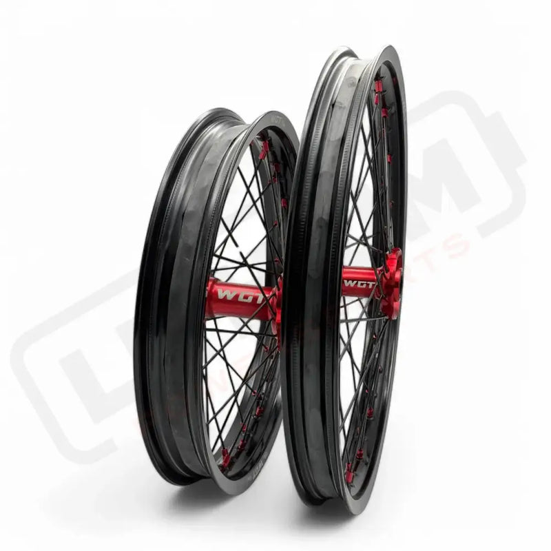 WGT Surron Ultra Bee 21’’-18’’ Wheels Red Wheels