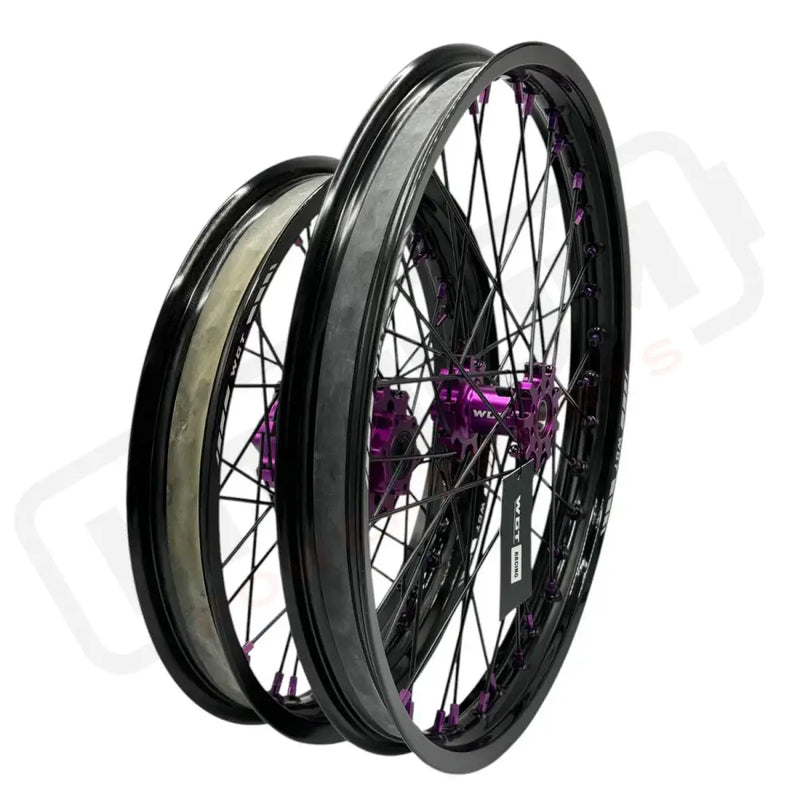WGT V2 19x16 Wheel Set - Purple - Parts/Components