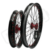 WGT V2 19x16 Wheel Set - Red - Parts/Components