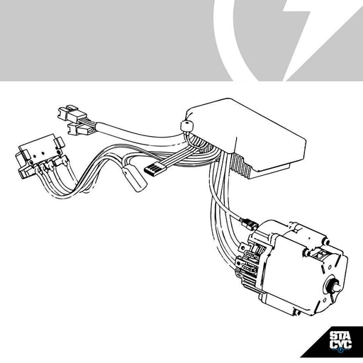 Stacyc 16"Brushless Motor/ESC - Lithium Powersports