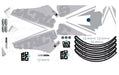 Stacyc 12" or 16" GRAPHICS KIT - ELECTRIFY WHITE - Lithium Powersports